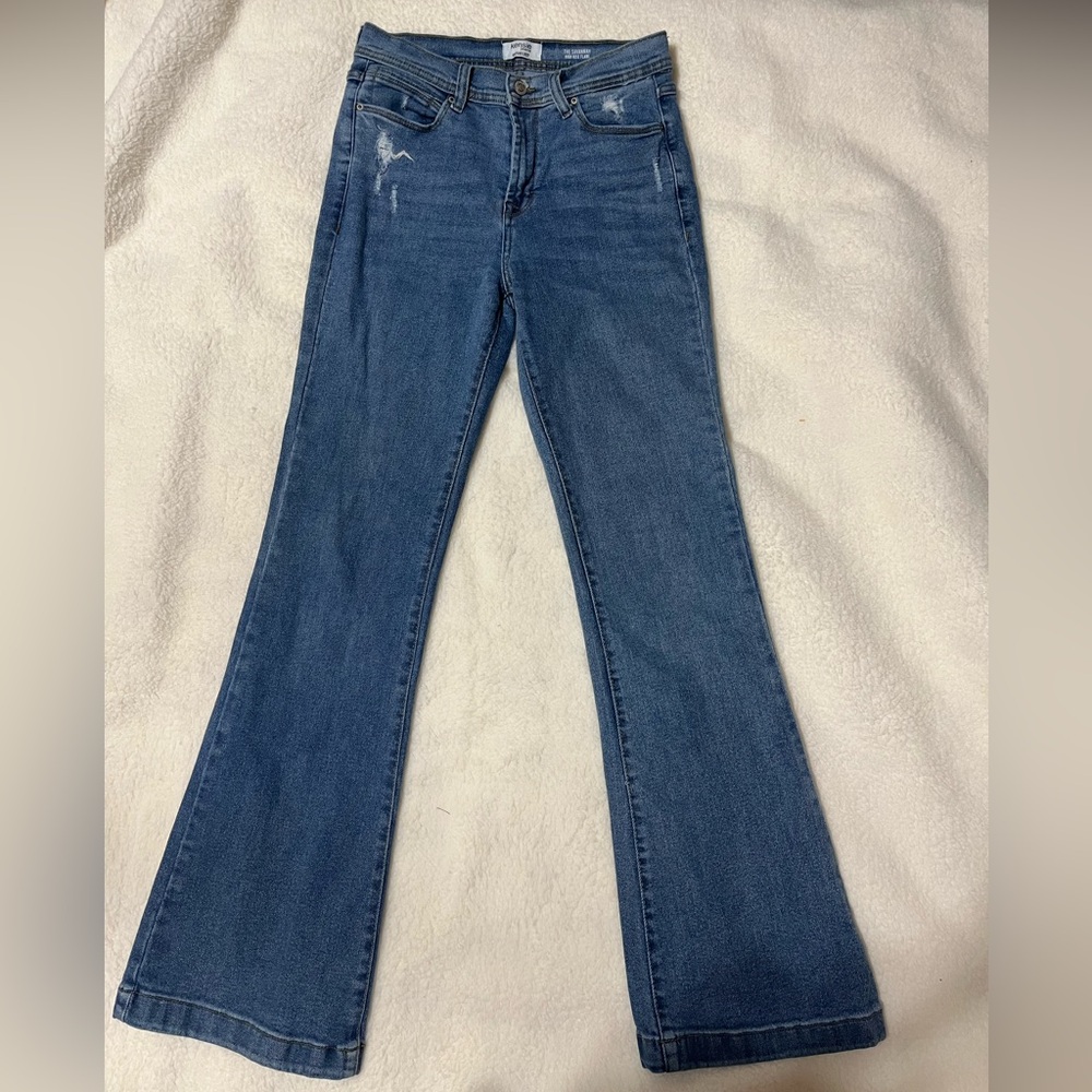 Kensie high waisted flare jeans